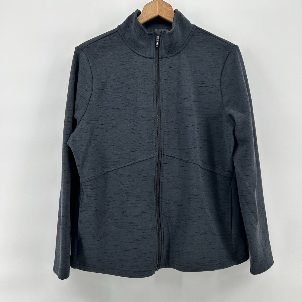 Skechers Performance Jacket Womens XL Gray Full Zip‎ Athleisure Activewear